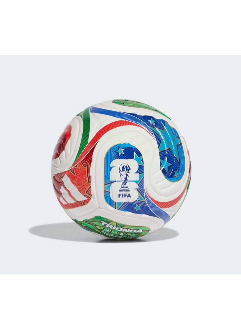 Adidas 2026 FIFA World Cup AMB Mini Kids Ball – Official Design, Soft Touch PVC, Size 1 Training & Collectible Football [Laminated] (inflatable) - Image 1